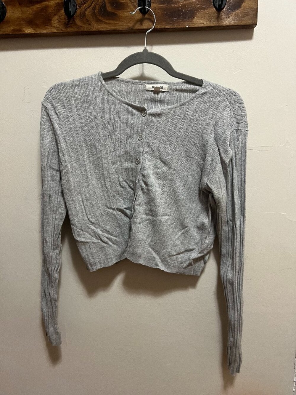 Cropped Garage cardigan